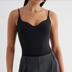 Body Contour High Compression Sweetheart
Neckline Bodysuit Black XS